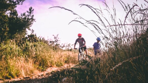 learn mountain biking to kids